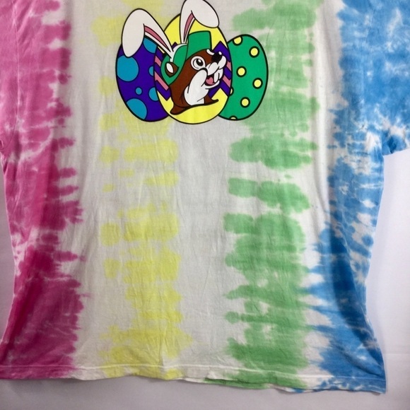 Buc-ee’s Plus Size Tie Dye Graphic Easter T-Shirt Size 3XL - Picture 6 of 12